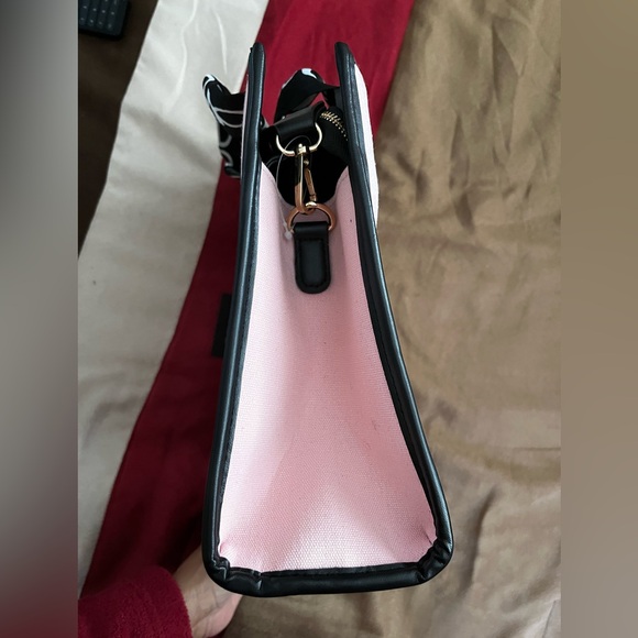 Bebe Pink and Black Tote Bag New W/Tags - Picture 4 of 10